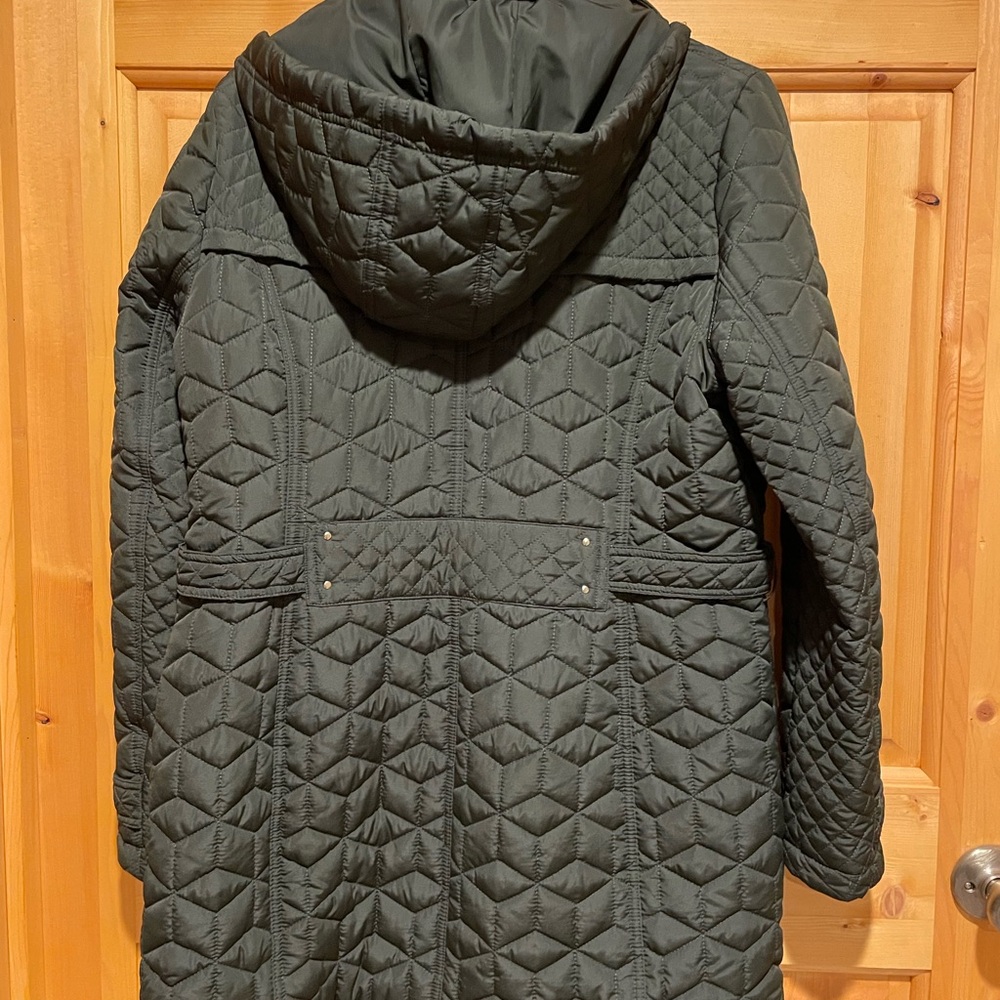 Weatherproof Women's Puffer Jacket - Forest Green - Picture 3 of 5